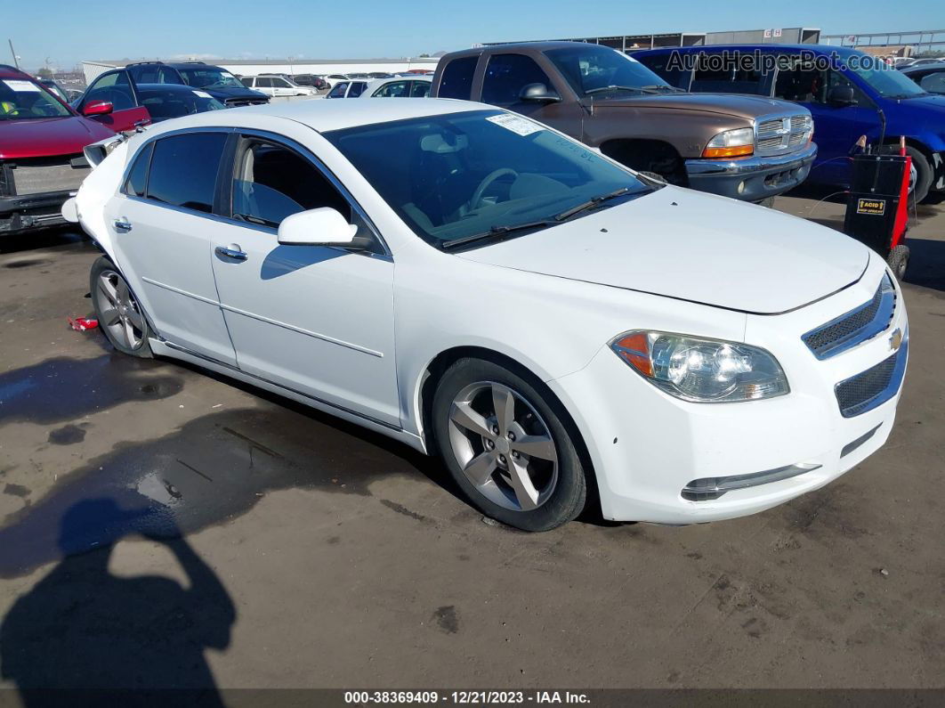 2012 Chevrolet Malibu 1lt White vin: 1G1ZC5E03CF365058