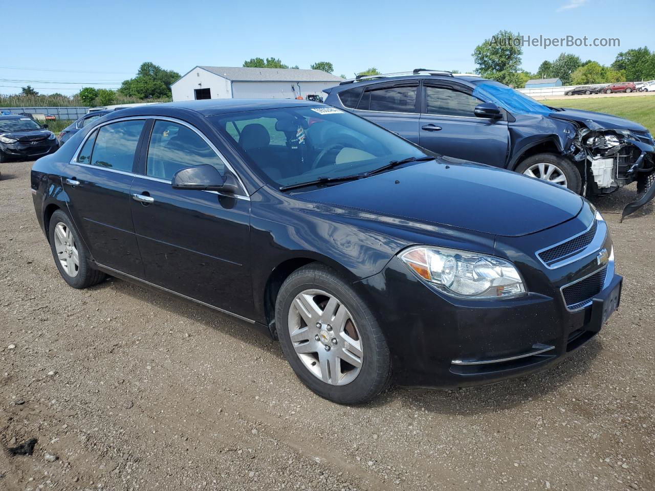 2012 Chevrolet Malibu 1lt Black vin: 1G1ZC5E03CF379378