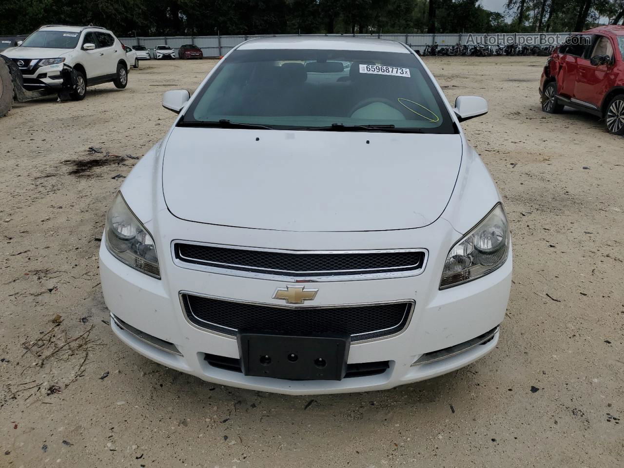 2012 Chevrolet Malibu 1lt White vin: 1G1ZC5E03CF392406