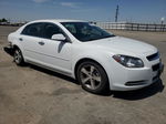 2012 Chevrolet Malibu 1lt White vin: 1G1ZC5E04CF163507