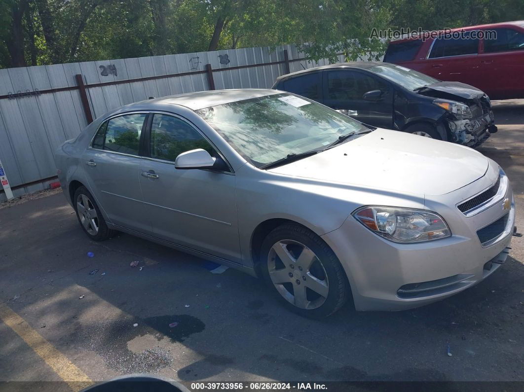 2012 Chevrolet Malibu 1lt Silver vin: 1G1ZC5E04CF171428