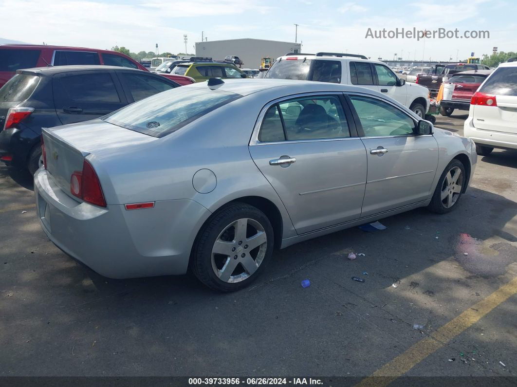 2012 Chevrolet Malibu 1lt Silver vin: 1G1ZC5E04CF171428