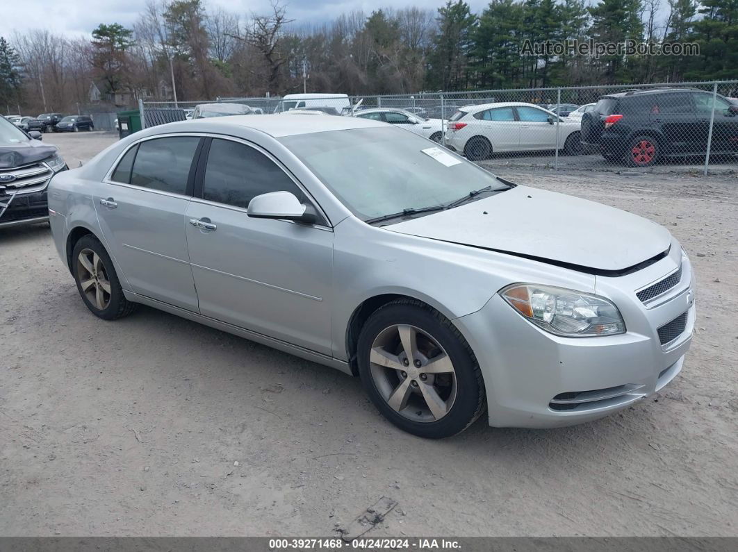 2012 Chevrolet Malibu 1lt Silver vin: 1G1ZC5E04CF211880