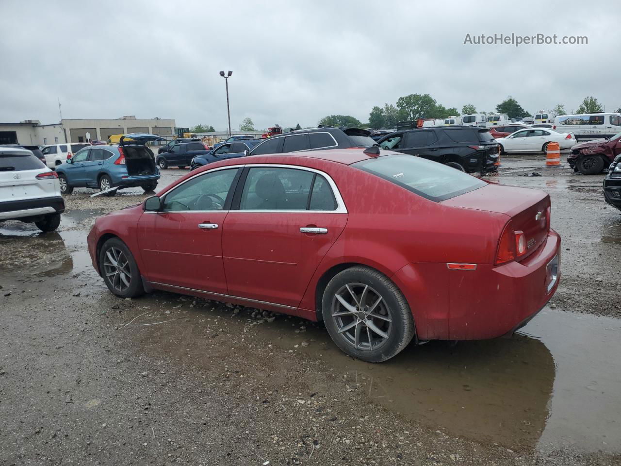 2012 Chevrolet Malibu 1lt Red vin: 1G1ZC5E04CF275529