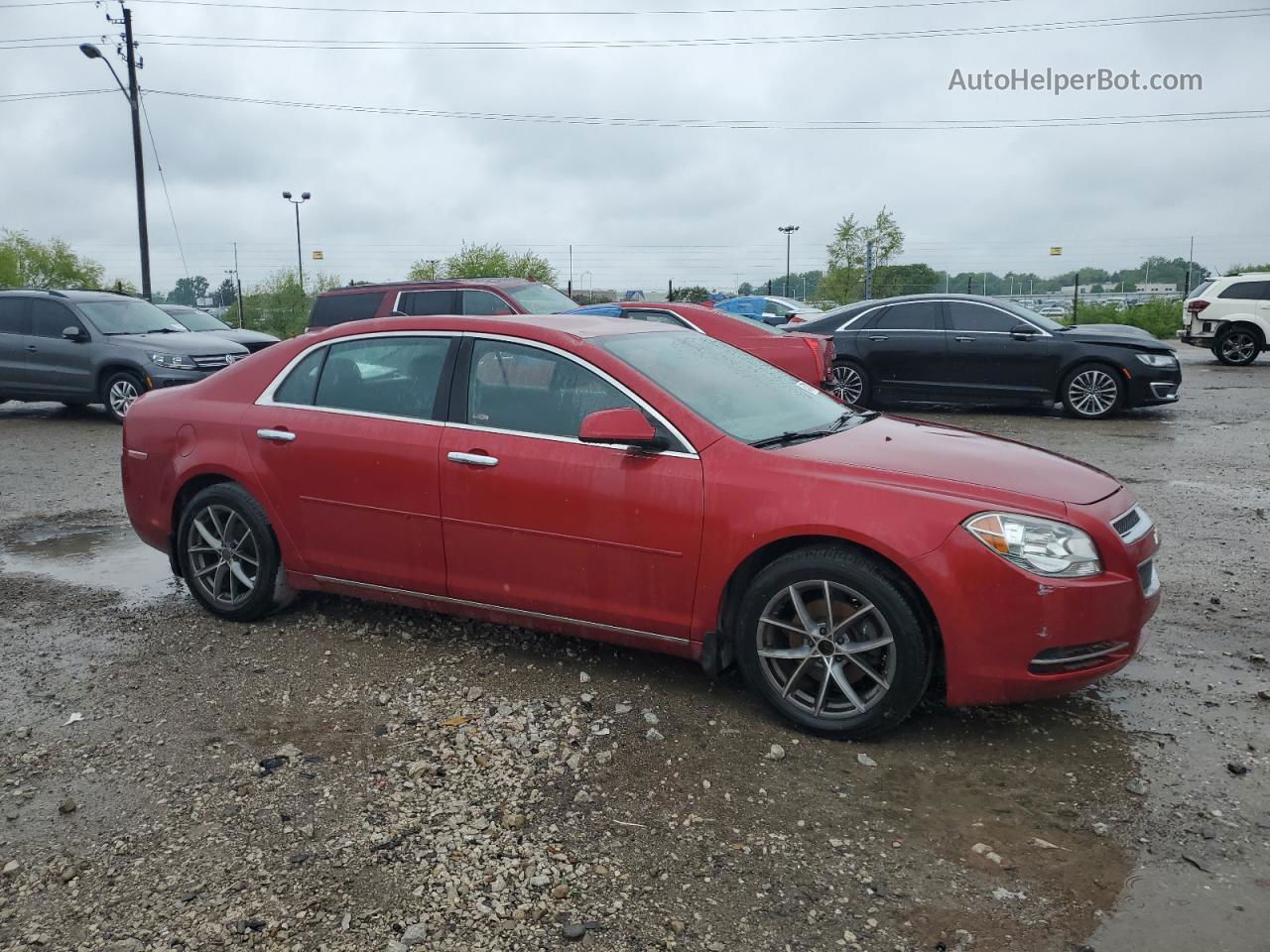 2012 Chevrolet Malibu 1lt Red vin: 1G1ZC5E04CF275529