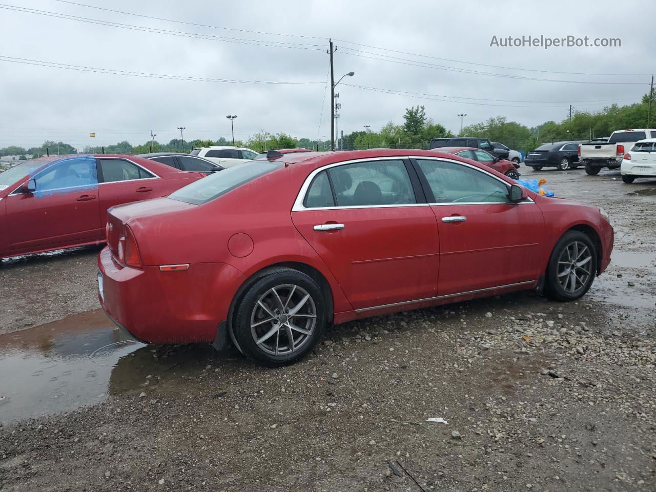 2012 Chevrolet Malibu 1lt Red vin: 1G1ZC5E04CF275529