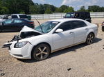 2012 Chevrolet Malibu 1lt White vin: 1G1ZC5E04CF344915