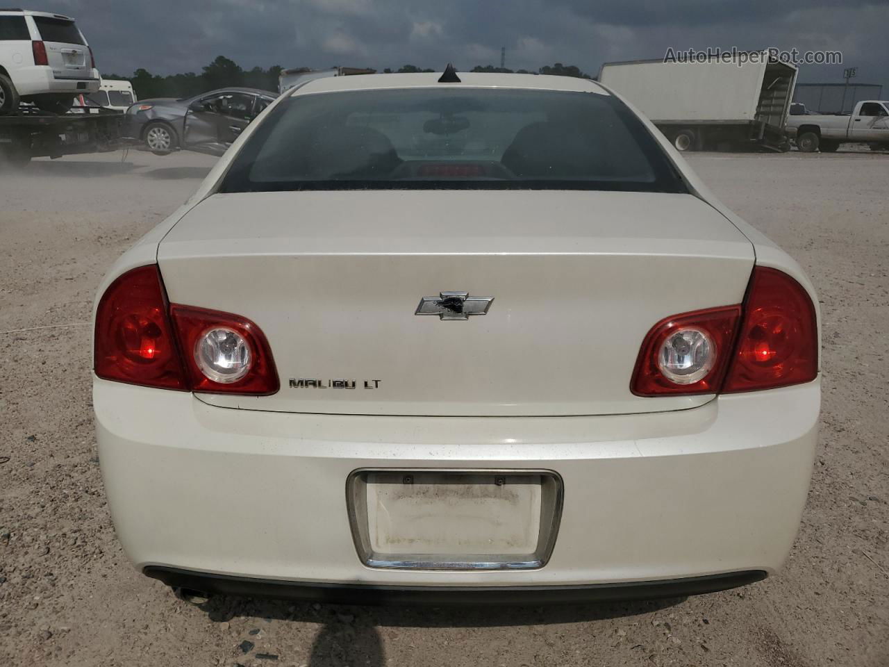 2012 Chevrolet Malibu 1lt White vin: 1G1ZC5E05CF249330