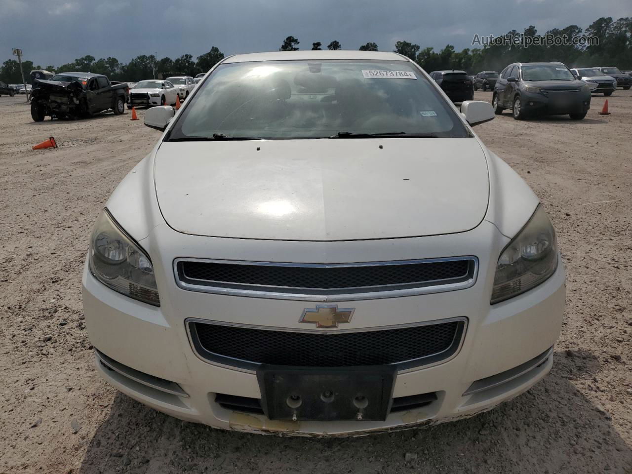 2012 Chevrolet Malibu 1lt White vin: 1G1ZC5E05CF249330