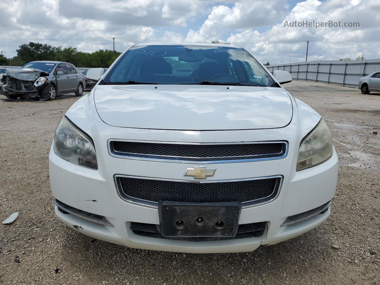 2012 Chevrolet Malibu 1lt White vin: 1G1ZC5E06CF144537