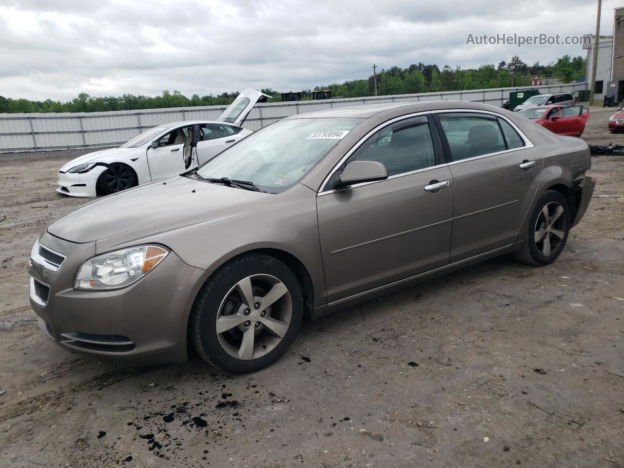 2012 Chevrolet Malibu 1lt Brown vin: 1G1ZC5E06CF214764