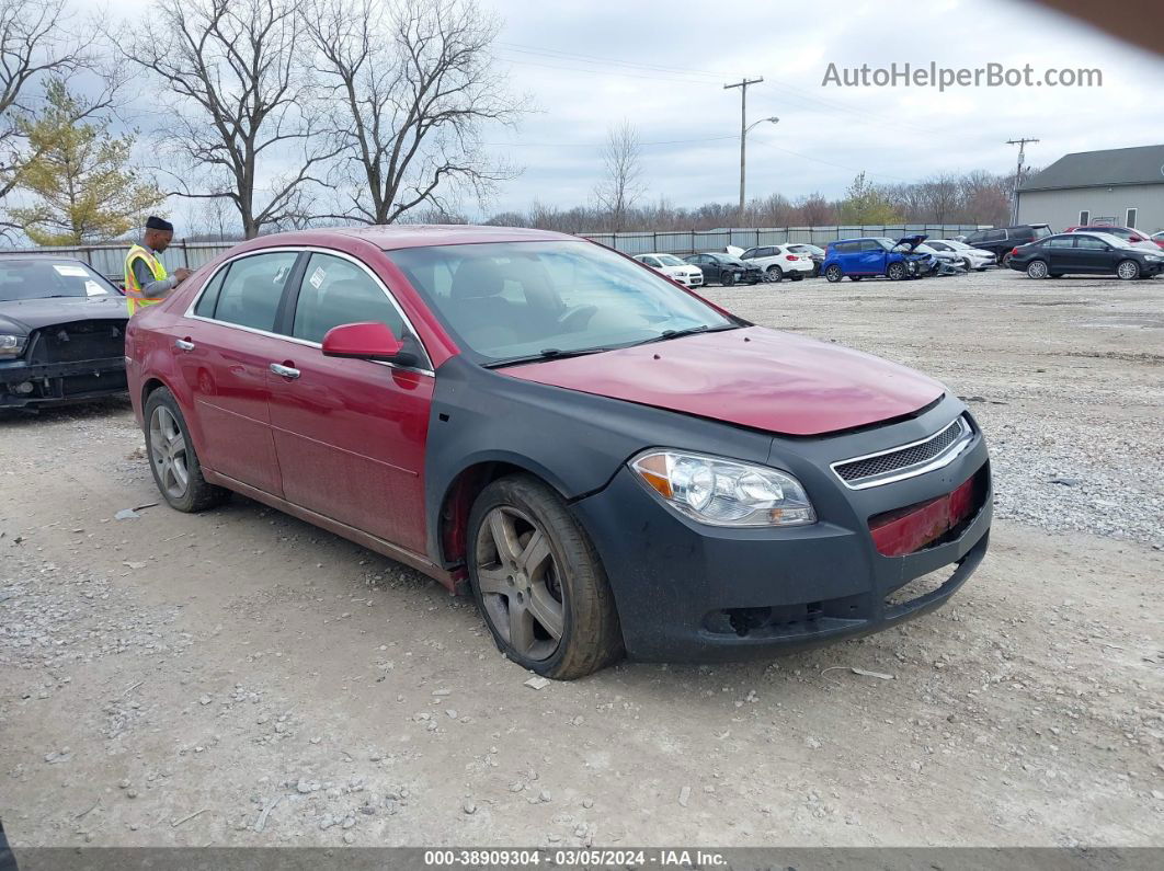 2012 Chevrolet Malibu 1lt Maroon vin: 1G1ZC5E06CF231337