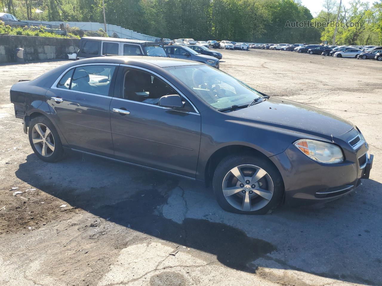 2012 Chevrolet Malibu 1lt Charcoal vin: 1G1ZC5E06CF249076