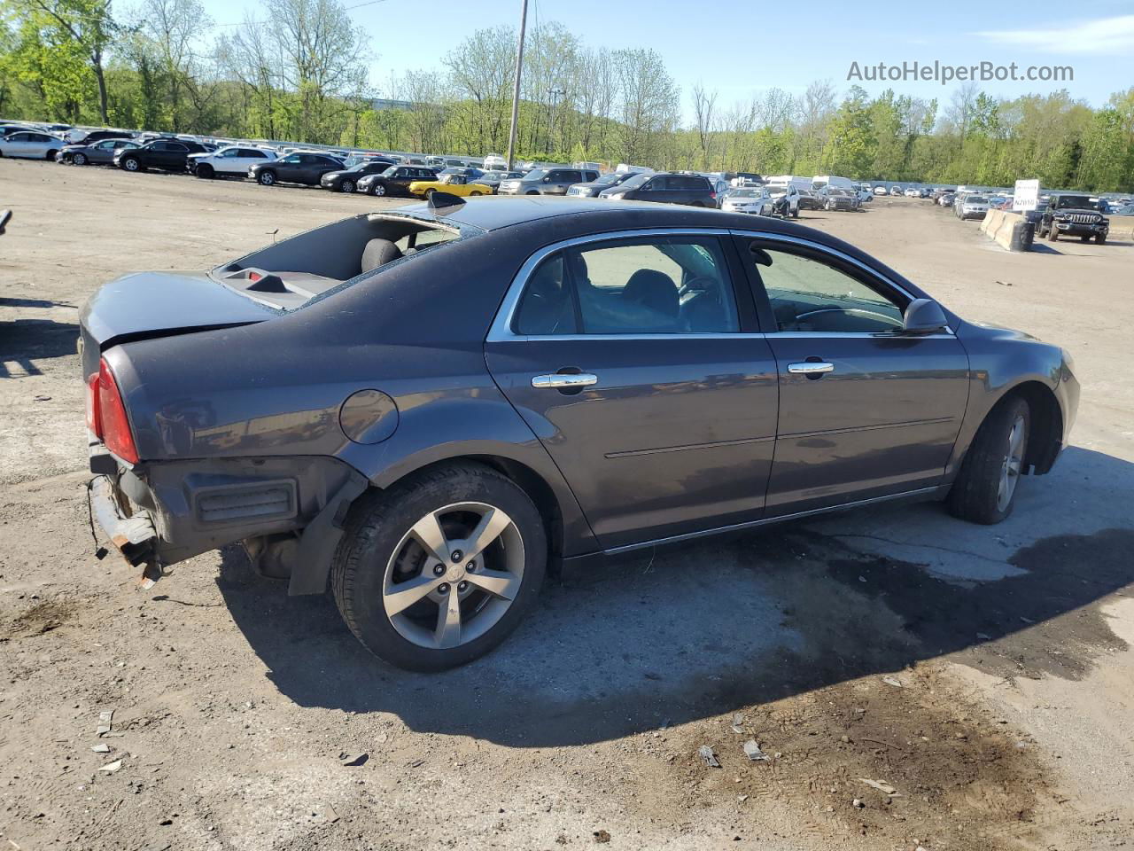 2012 Chevrolet Malibu 1lt Charcoal vin: 1G1ZC5E06CF249076