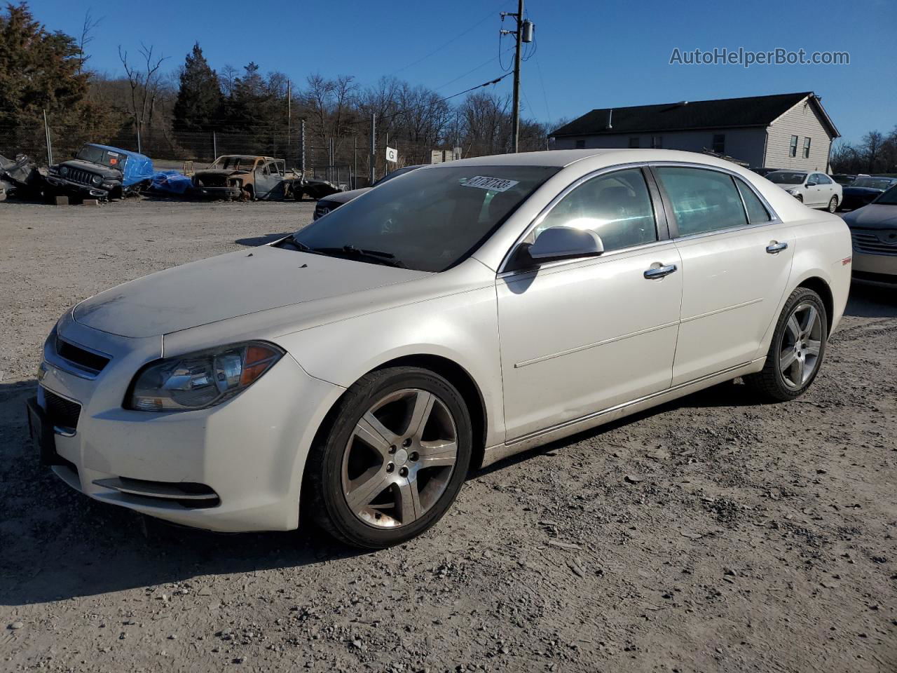 2012 Chevrolet Malibu 1lt Beige vin: 1G1ZC5E06CF290792