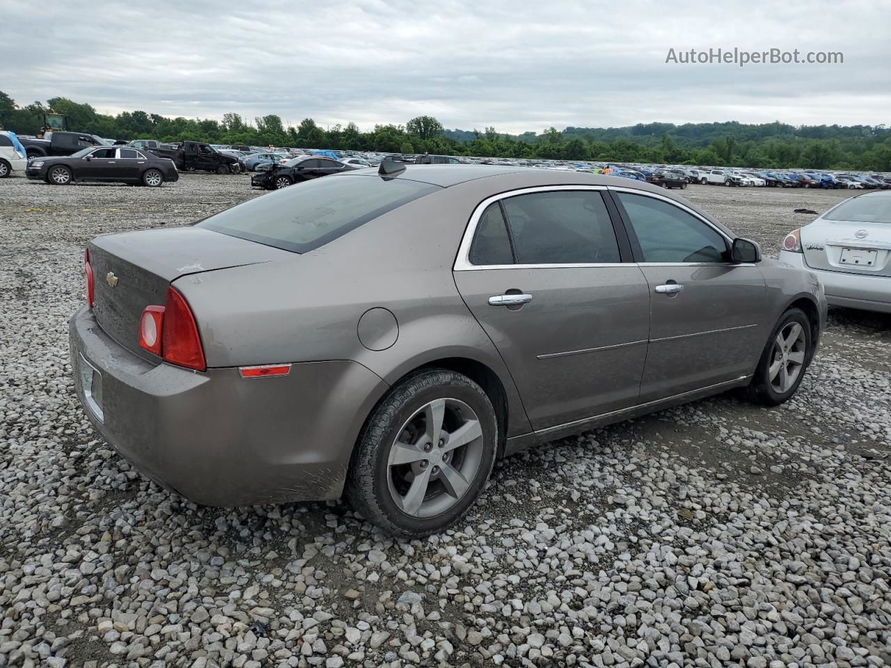 2012 Chevrolet Malibu 1lt Brown vin: 1G1ZC5E06CF323953