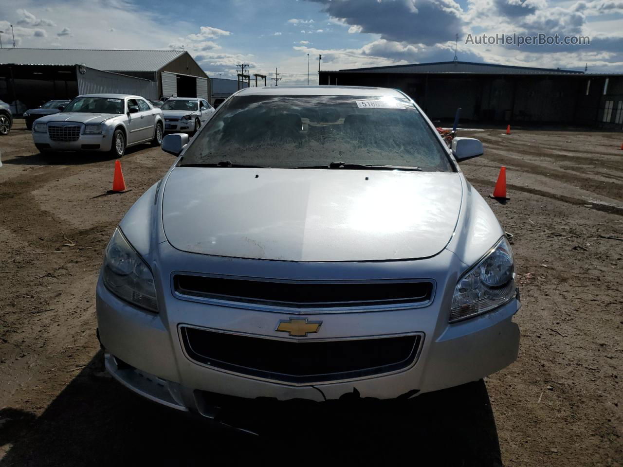 2012 Chevrolet Malibu 1lt Silver vin: 1G1ZC5E06CF330241