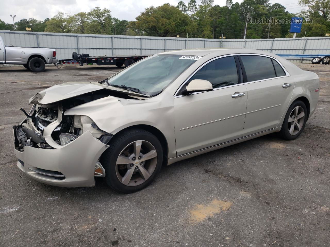 2012 Chevrolet Malibu 1lt Кремовый vin: 1G1ZC5E07CF119680