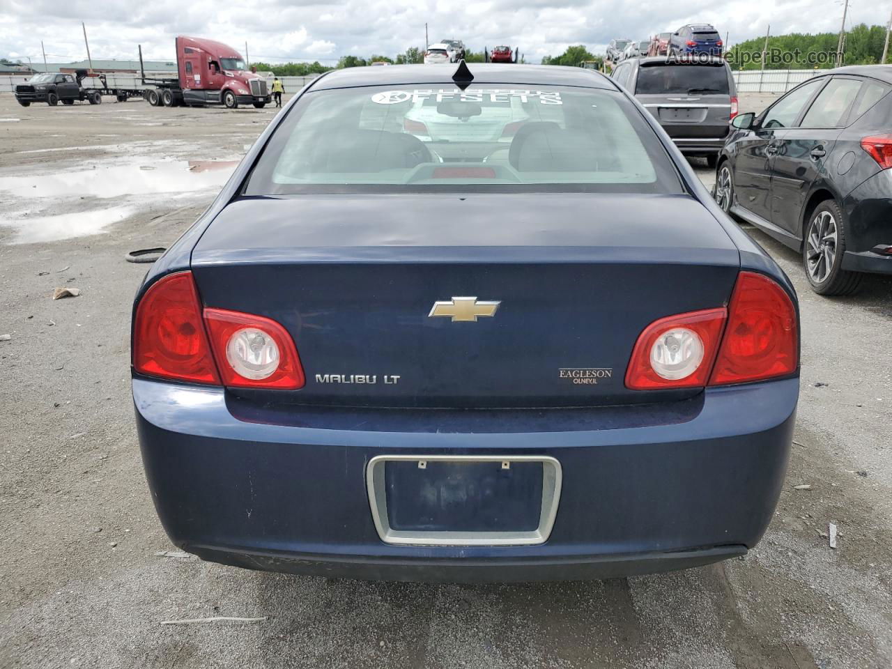 2012 Chevrolet Malibu 1lt Blue vin: 1G1ZC5E07CF287836