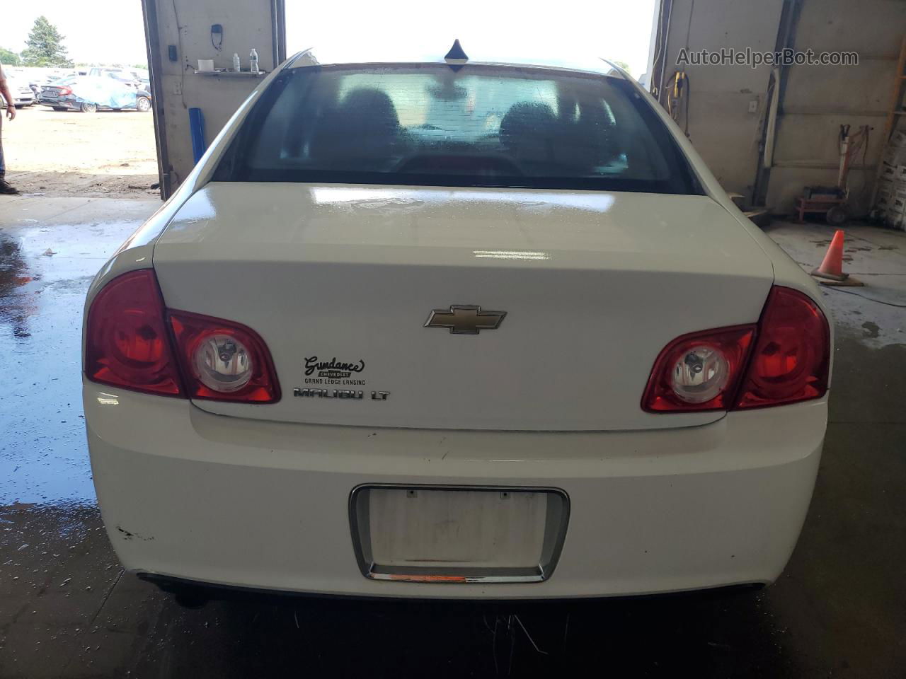 2012 Chevrolet Malibu 1lt White vin: 1G1ZC5E07CF334685