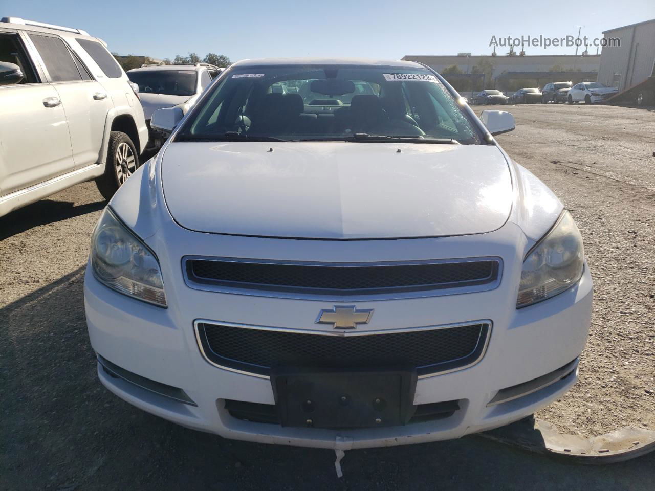 2012 Chevrolet Malibu 1lt White vin: 1G1ZC5E07CF360428