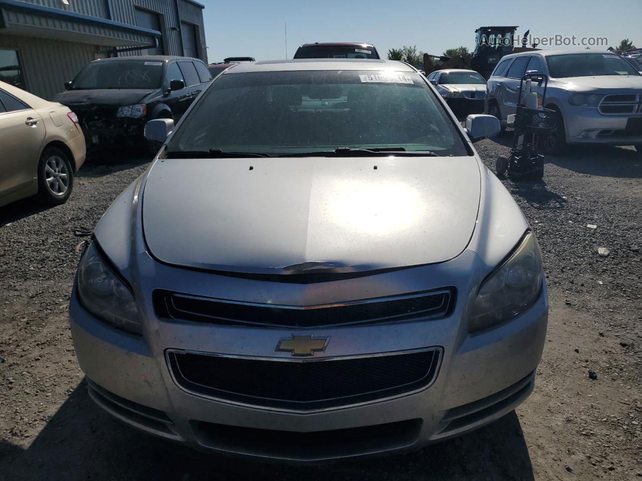 2012 Chevrolet Malibu 1lt Silver vin: 1G1ZC5E08CF197434