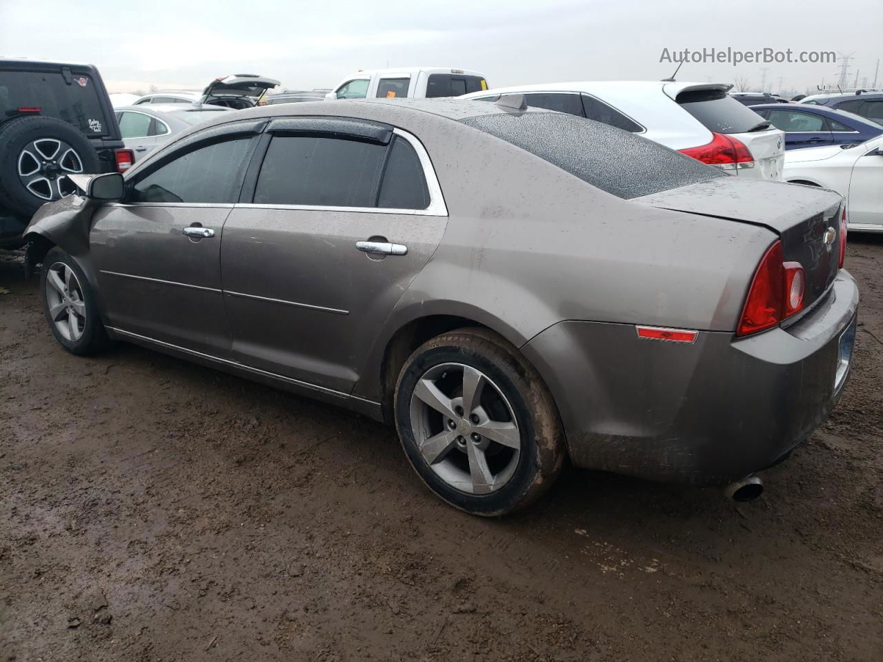 2012 Chevrolet Malibu 1lt Gray vin: 1G1ZC5E08CF200722