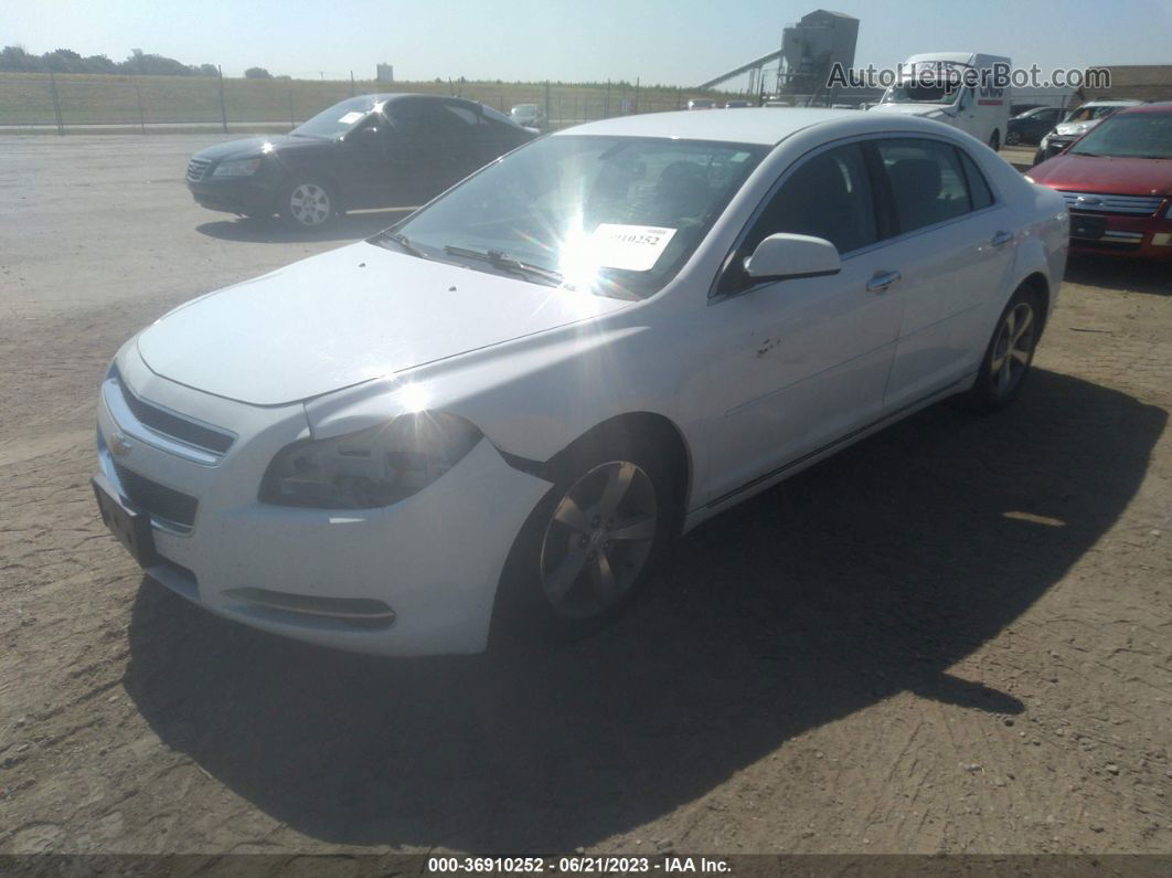 2012 Chevrolet Malibu Lt W/1lt White vin: 1G1ZC5E08CF204589