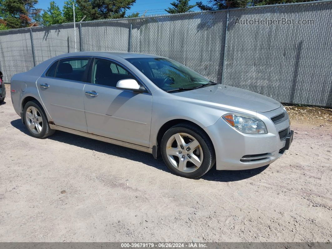 2012 Chevrolet Malibu 1lt Silver vin: 1G1ZC5E08CF218234