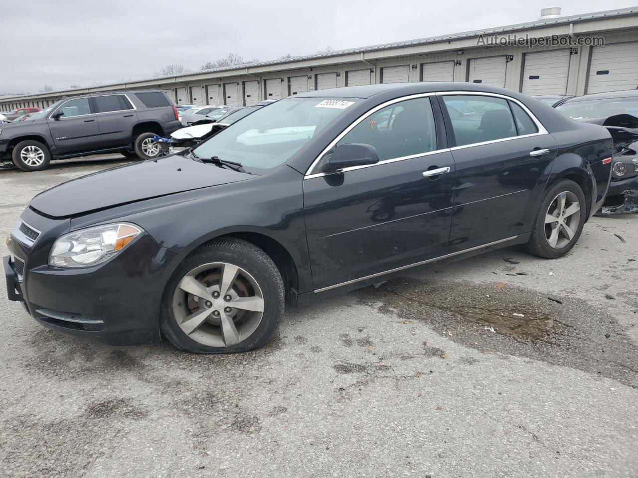 2012 Chevrolet Malibu 1lt Black vin: 1G1ZC5E08CF314445