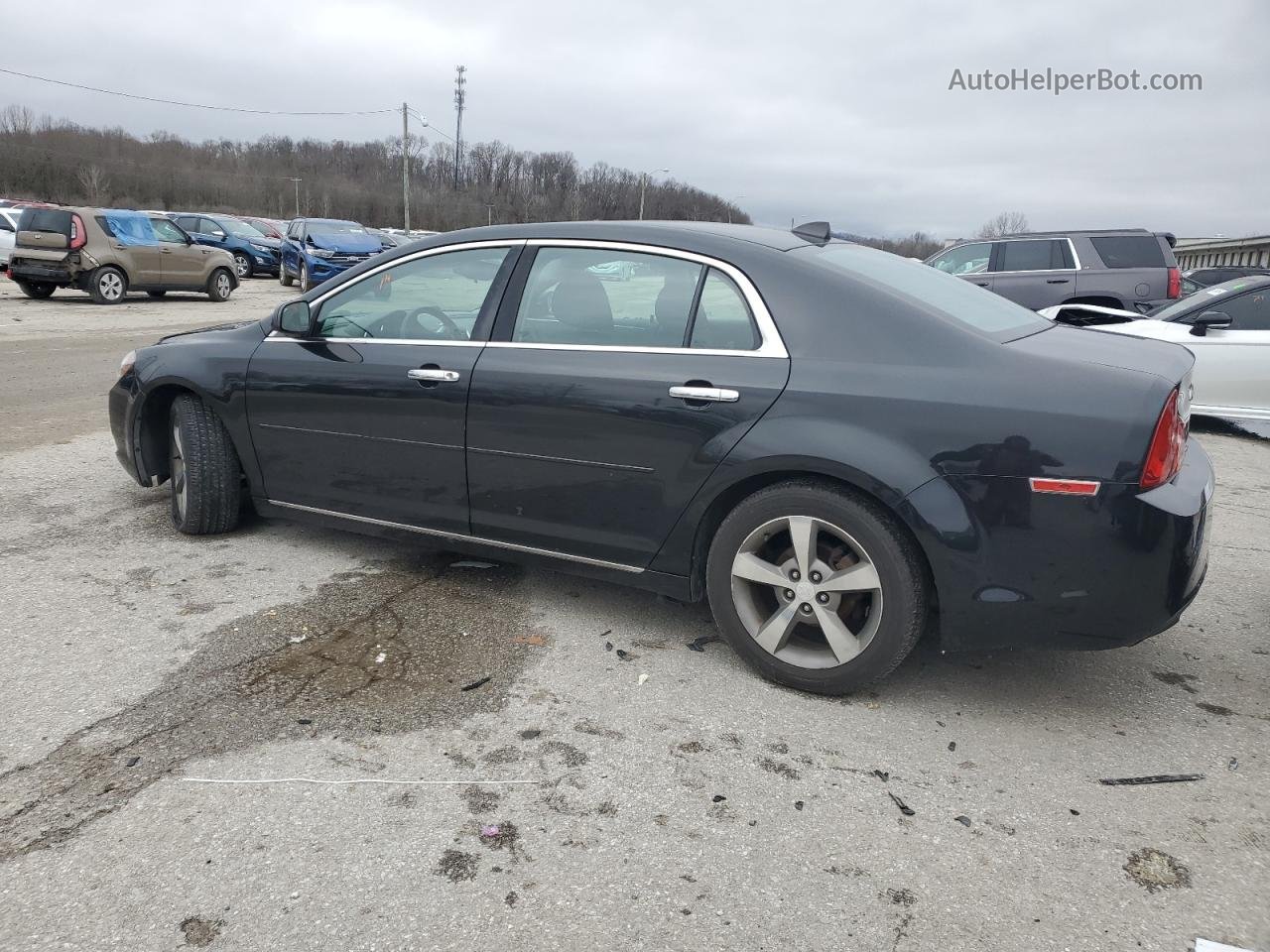 2012 Chevrolet Malibu 1lt Black vin: 1G1ZC5E08CF314445