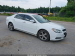 2012 Chevrolet Malibu 1lt White vin: 1G1ZC5E08CF381594