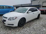 2012 Chevrolet Malibu 1lt White vin: 1G1ZC5E08CF385290