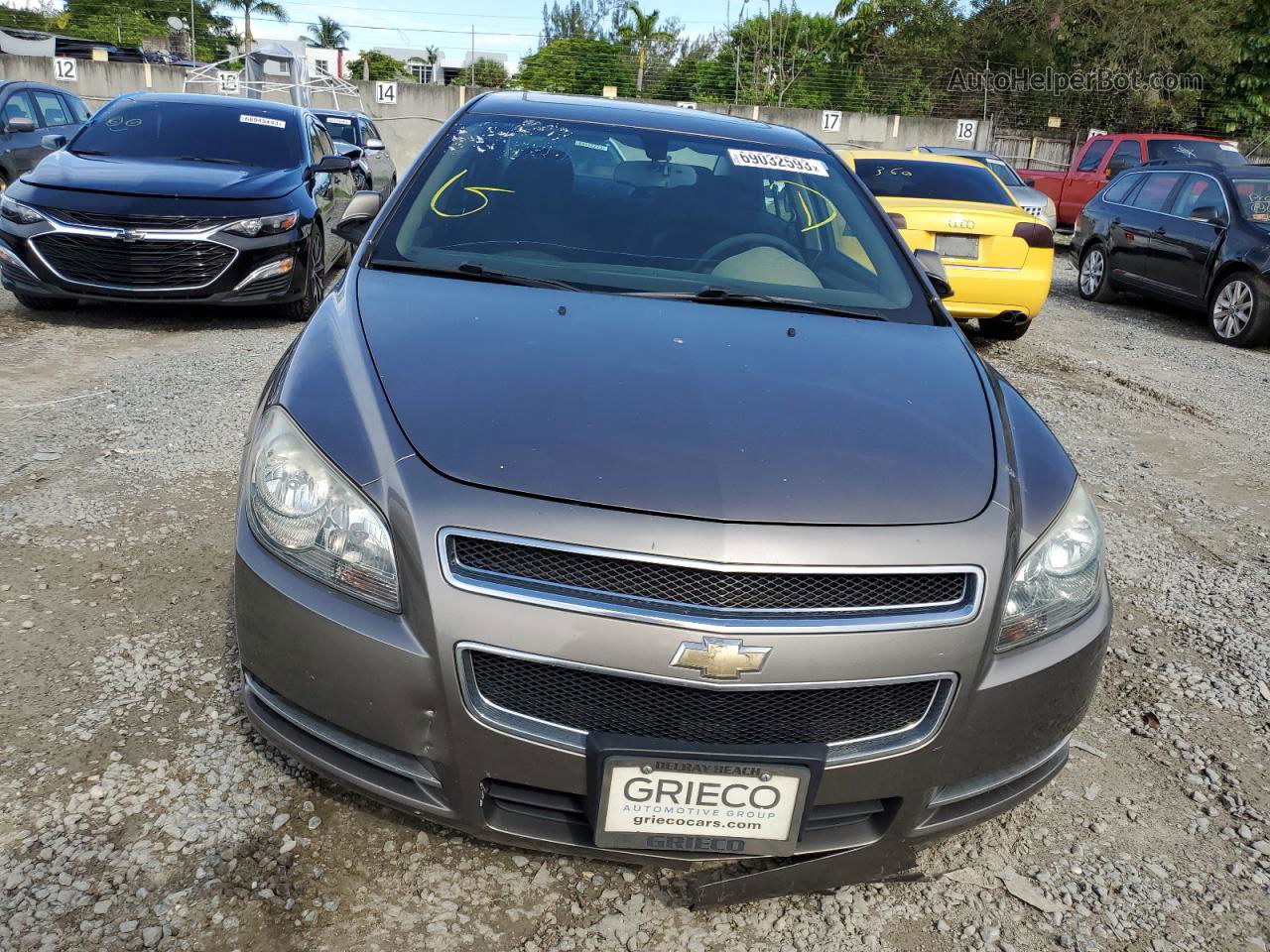 2012 Chevrolet Malibu 1lt Gray vin: 1G1ZC5E09CF156441