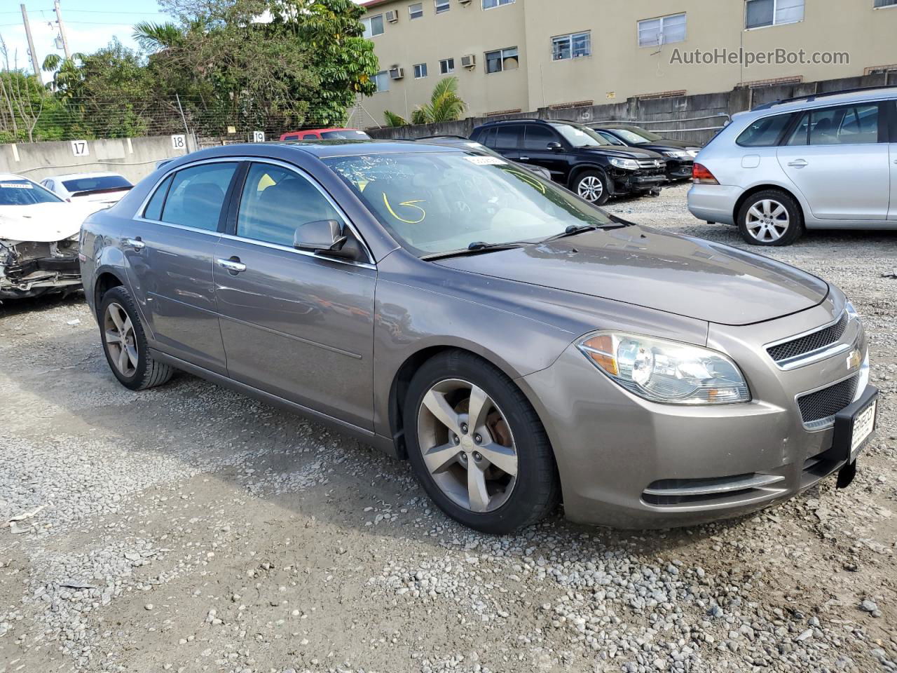 2012 Chevrolet Malibu 1lt Gray vin: 1G1ZC5E09CF156441