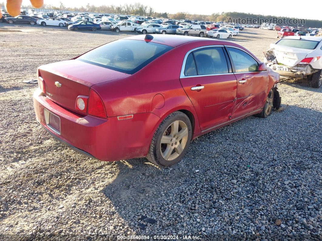 2012 Chevrolet Malibu 1lt Red vin: 1G1ZC5E09CF222647