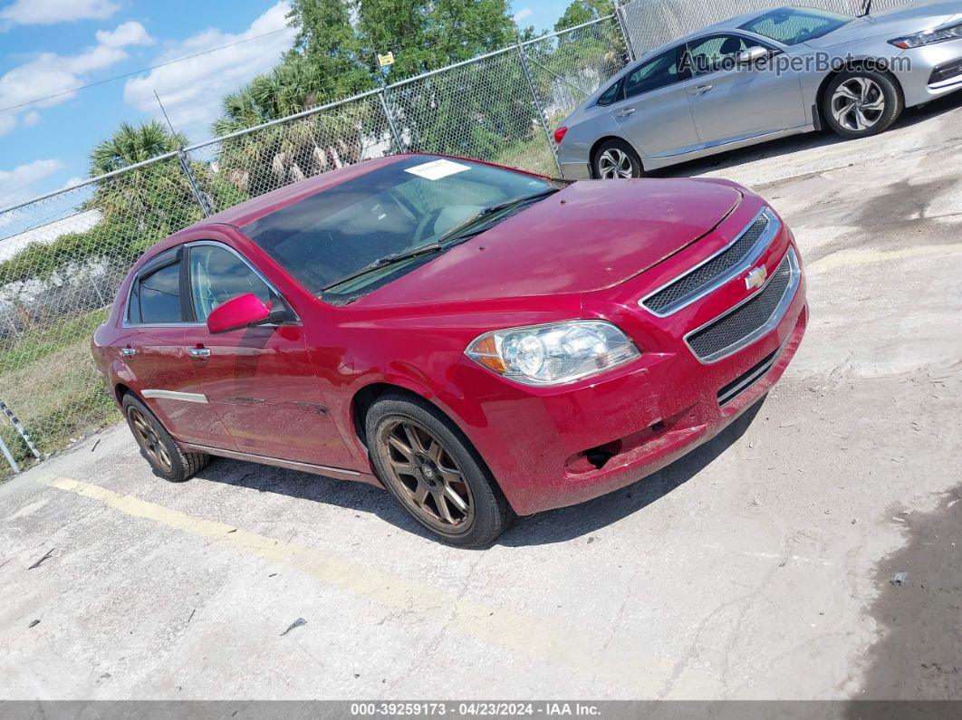 2012 Chevrolet Malibu 1lt Красный vin: 1G1ZC5E09CF233230