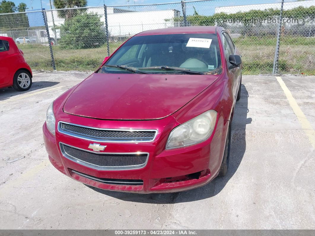 2012 Chevrolet Malibu 1lt Red vin: 1G1ZC5E09CF233230