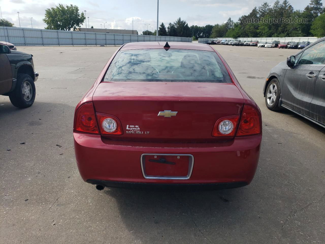 2012 Chevrolet Malibu 1lt Red vin: 1G1ZC5E09CF254045