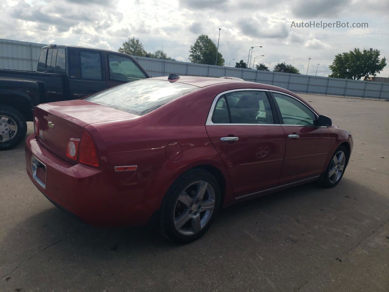 2012 Chevrolet Malibu 1lt Red vin: 1G1ZC5E09CF254045