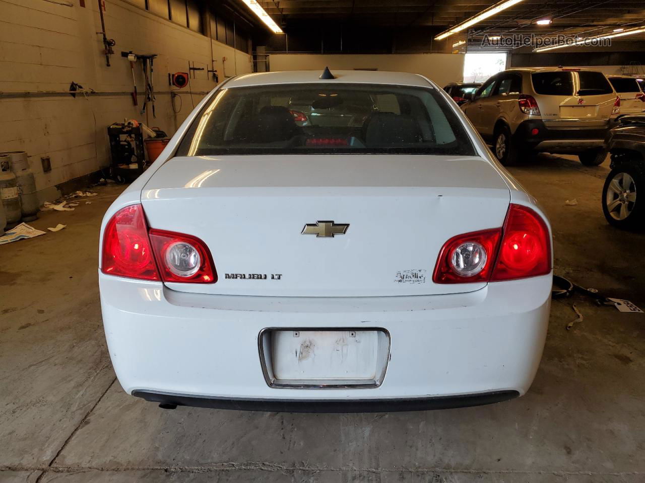 2012 Chevrolet Malibu 1lt White vin: 1G1ZC5E09CF287093