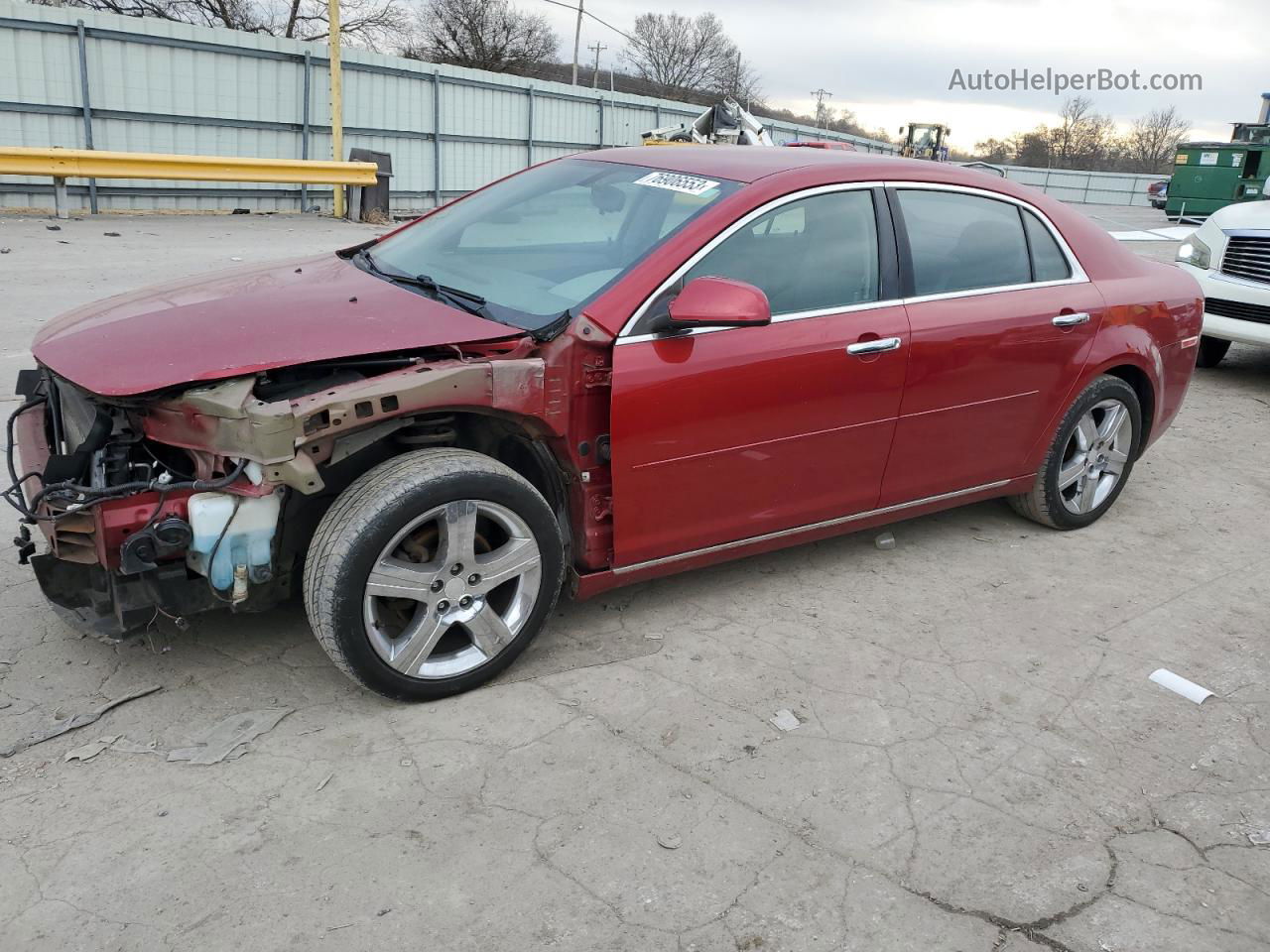 2012 Chevrolet Malibu 1lt Red vin: 1G1ZC5E09CF324319