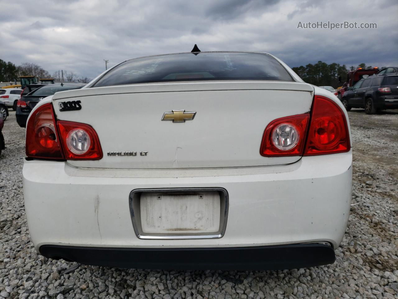 2012 Chevrolet Malibu 1lt White vin: 1G1ZC5E0XCF110133