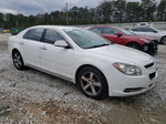 2012 Chevrolet Malibu 1lt White vin: 1G1ZC5E0XCF110133