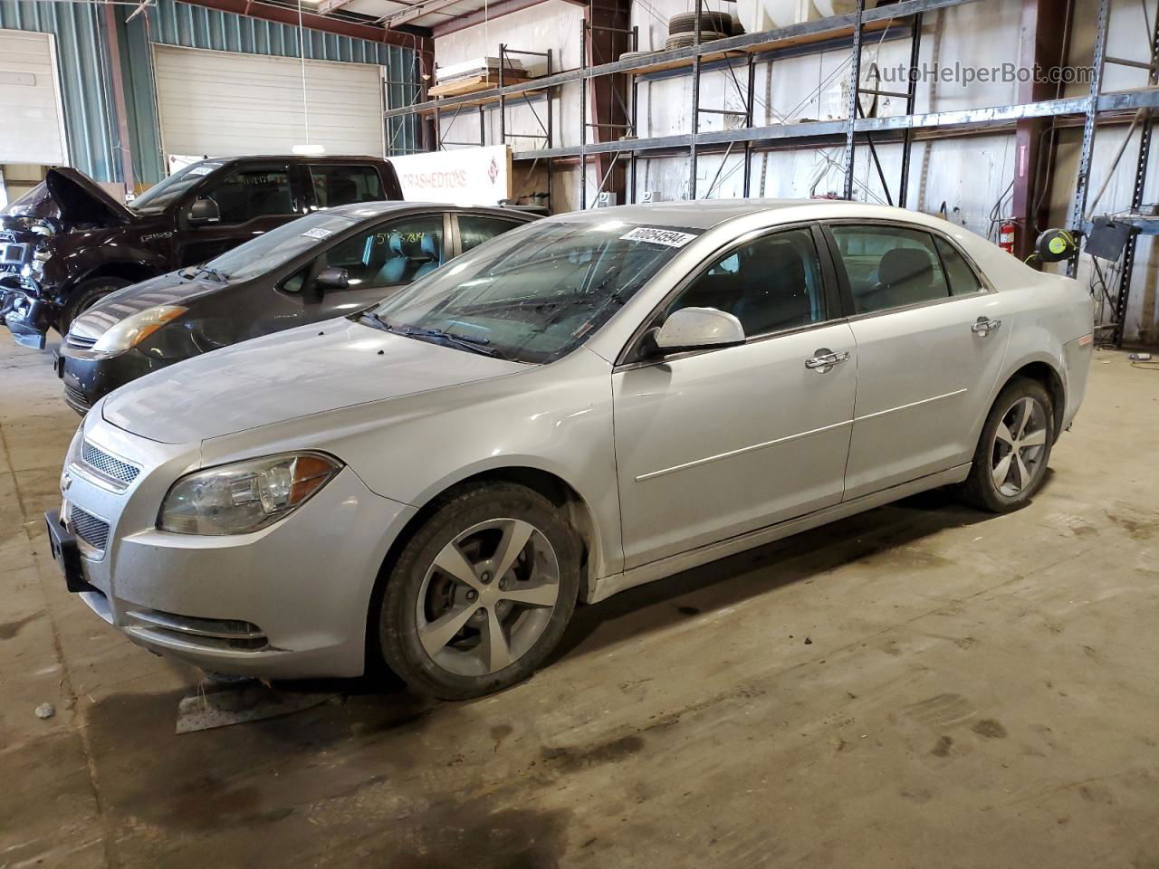 2012 Chevrolet Malibu 1lt Silver vin: 1G1ZC5E0XCF165181