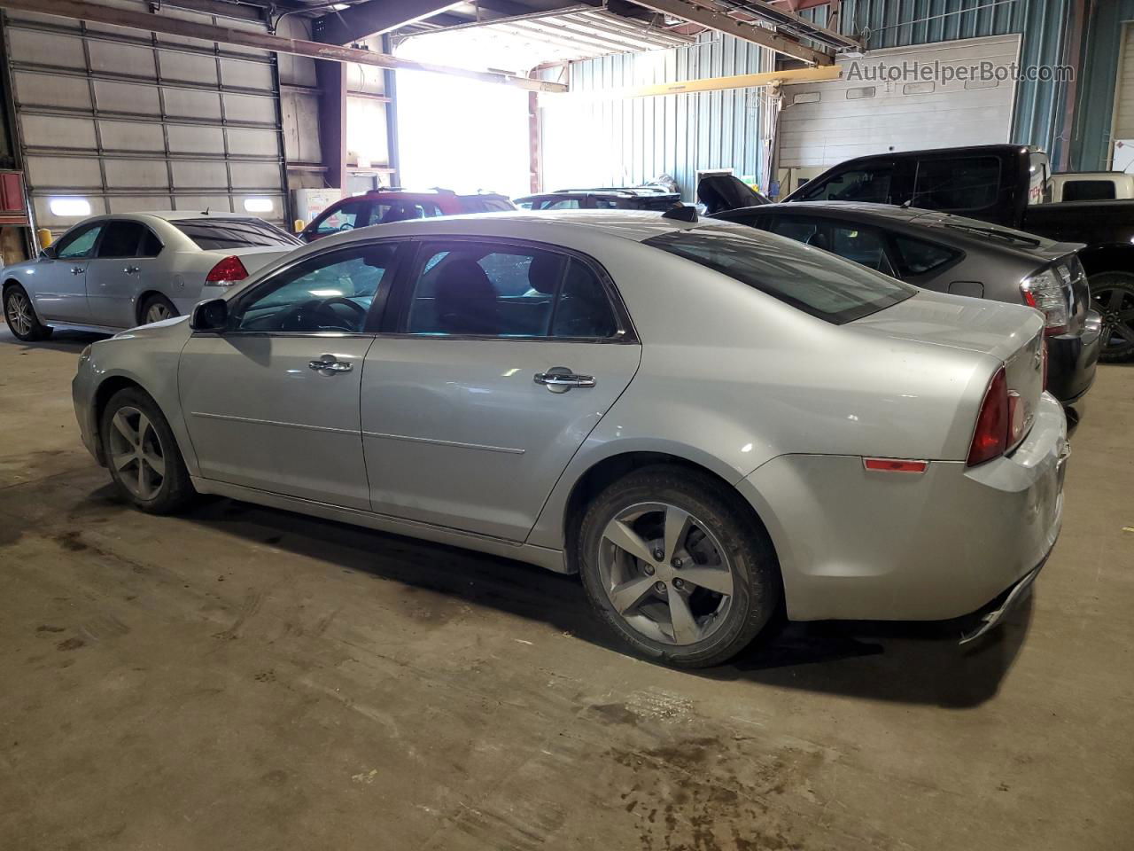 2012 Chevrolet Malibu 1lt Silver vin: 1G1ZC5E0XCF165181