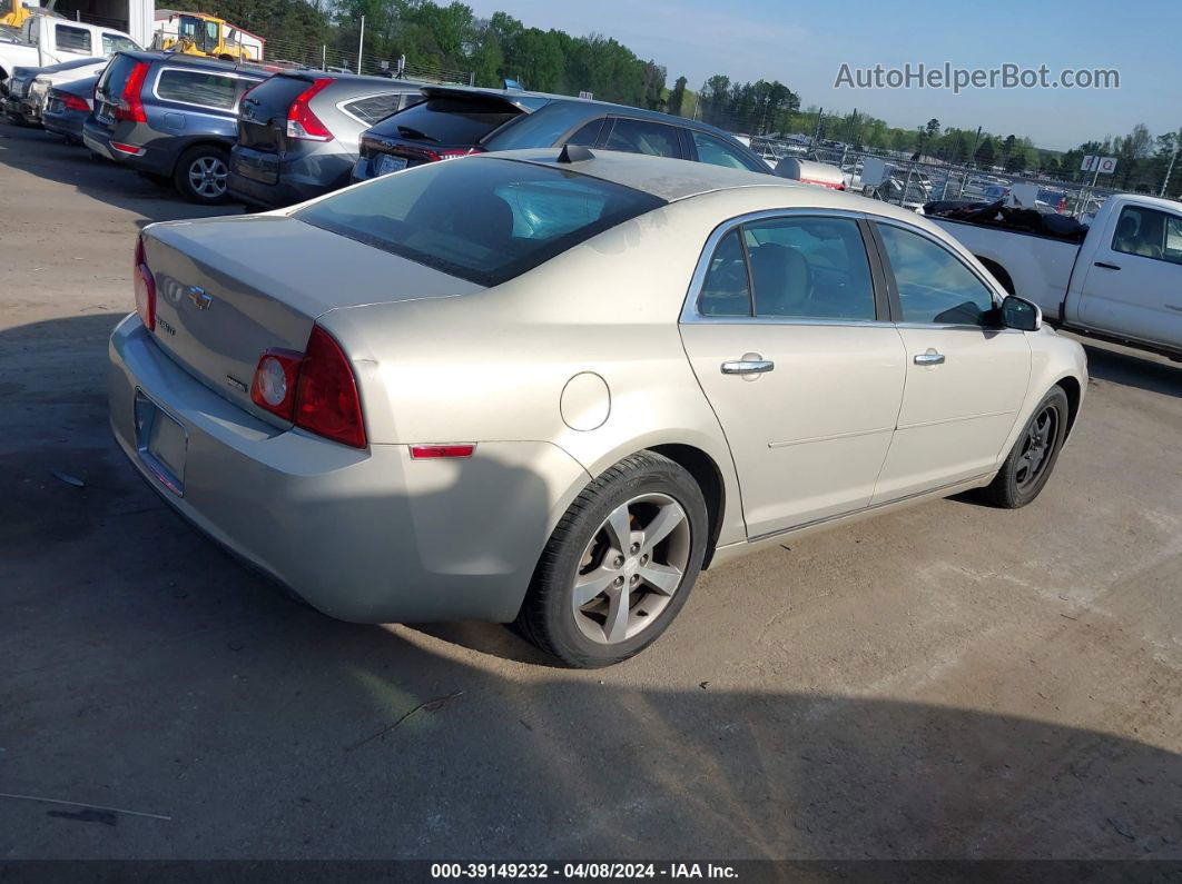 2012 Chevrolet Malibu 1lt Gold vin: 1G1ZC5E0XCF170963