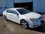 2012 Chevrolet Malibu 1lt White vin: 1G1ZC5E0XCF175483