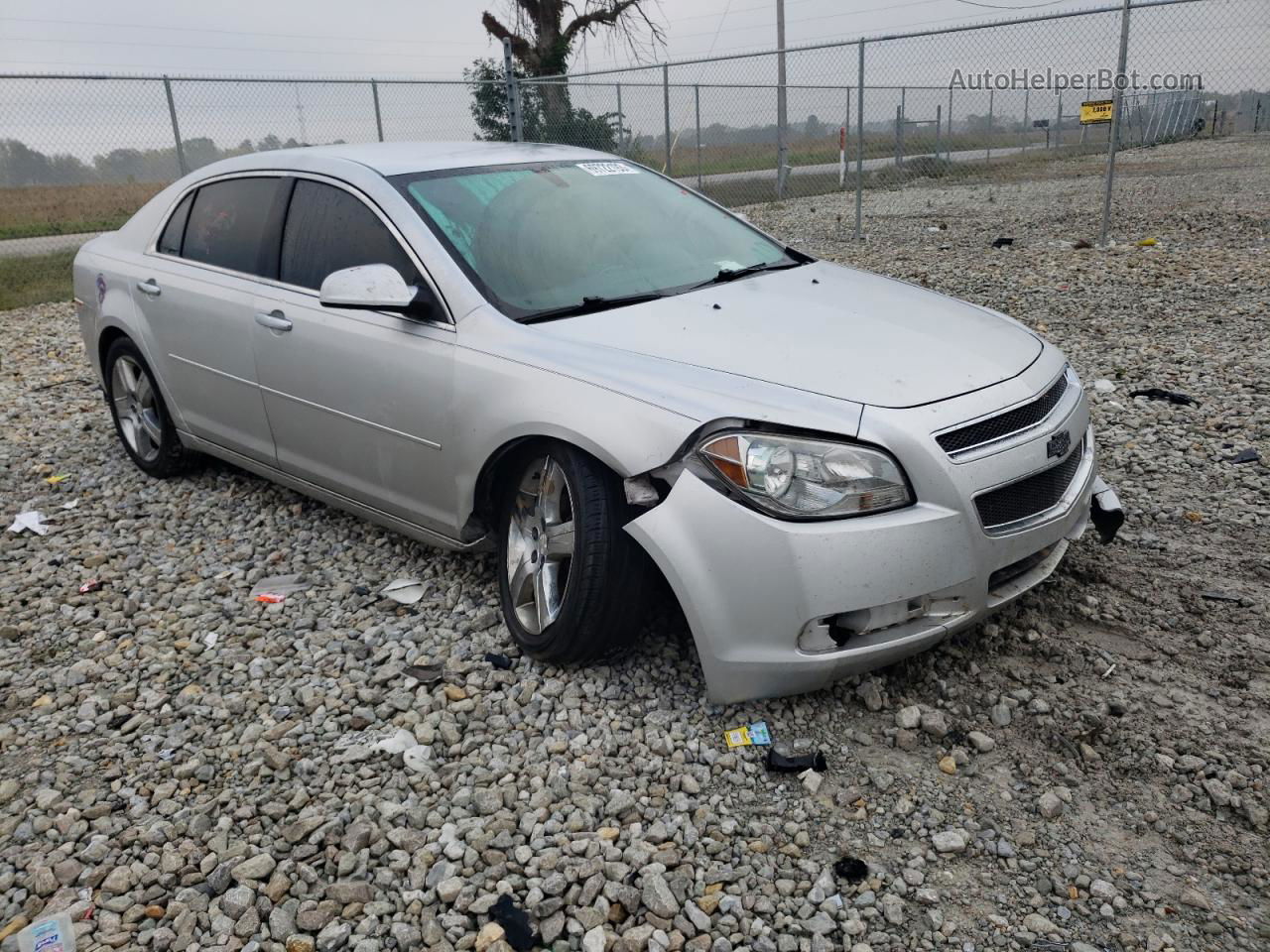 2012 Chevrolet Malibu 1lt Silver vin: 1G1ZC5E0XCF254121