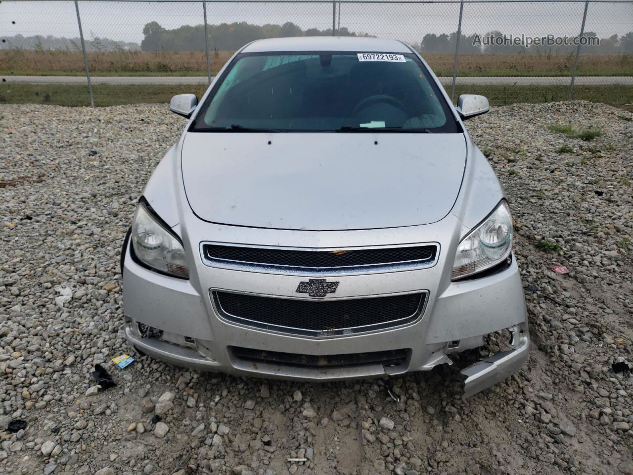 2012 Chevrolet Malibu 1lt Silver vin: 1G1ZC5E0XCF254121